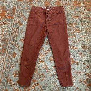 Target skinny corduroy ankle pants size 4